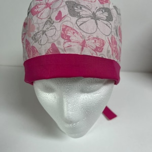 Butterflies scrub cap