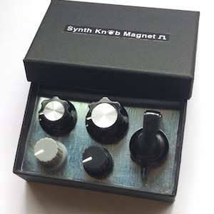 Magnet Synth Knob MagnetSKM Monotone assorted set image 1