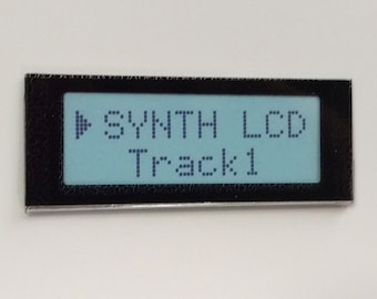 Nameplate LCD Design Nameplate White