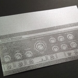 Carta ECHO Mensaje Silver Letter Set!