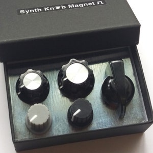 Magnet Synth Knob MagnetSKM Monotone assorted set image 6