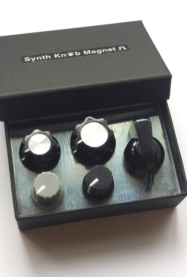 Synth Knob Monotone Assorted Set Etsy