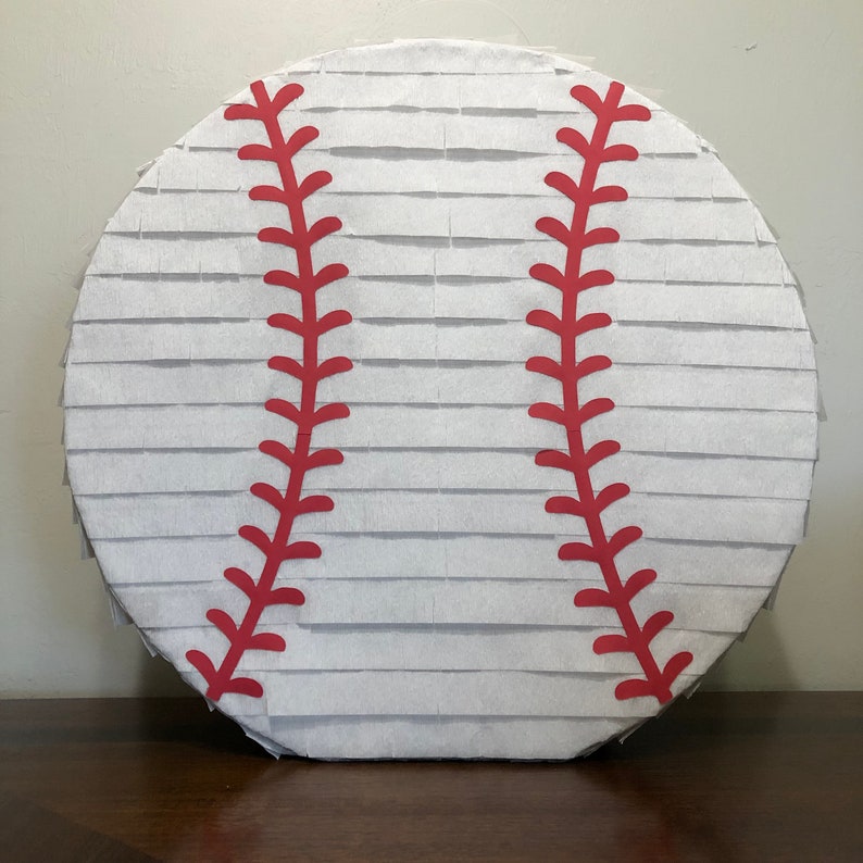 Baseball Pinata Rookie Year Party Theme The Big One