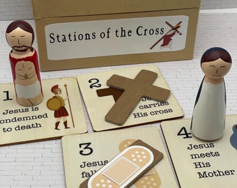Kids Stations of the Cross Kit - Catholic Gifts - Catholic Kids