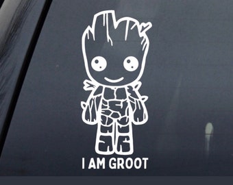 Download Groot Decal Etsy