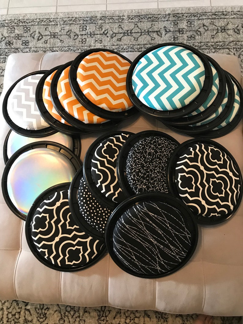 Bucket Seat Cushion Lids. Flexible Seating Seat Cushions Crate Etsy