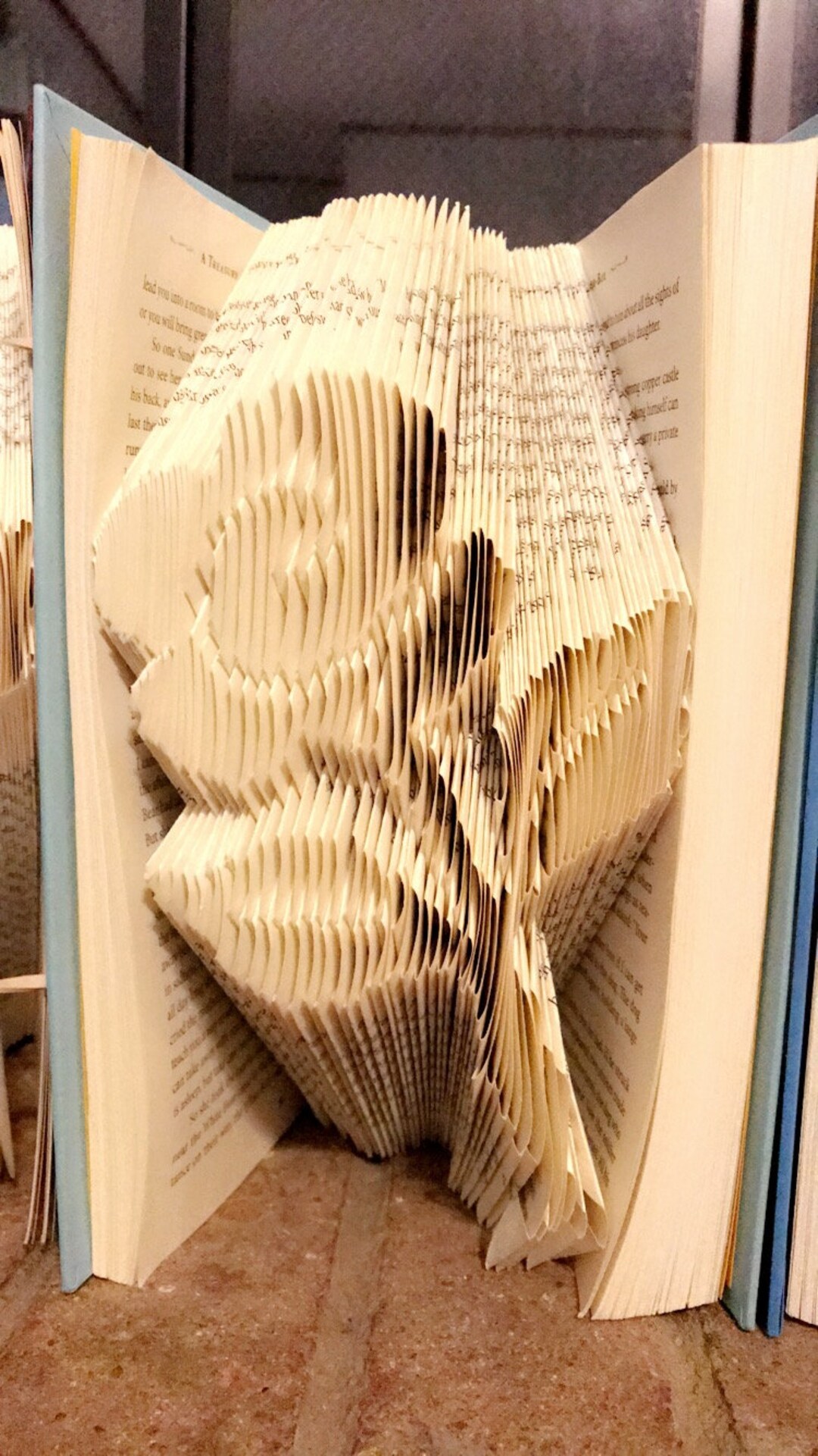 Flower Book Art Etsy