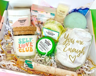 Self Love Care Package, Encouragement Gift Box, You are Enough Gift, Thinking of You Gift Box, Break Up Gift, Divorce Gift Idea