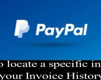 Scan PayPal Invoice History - V1.0