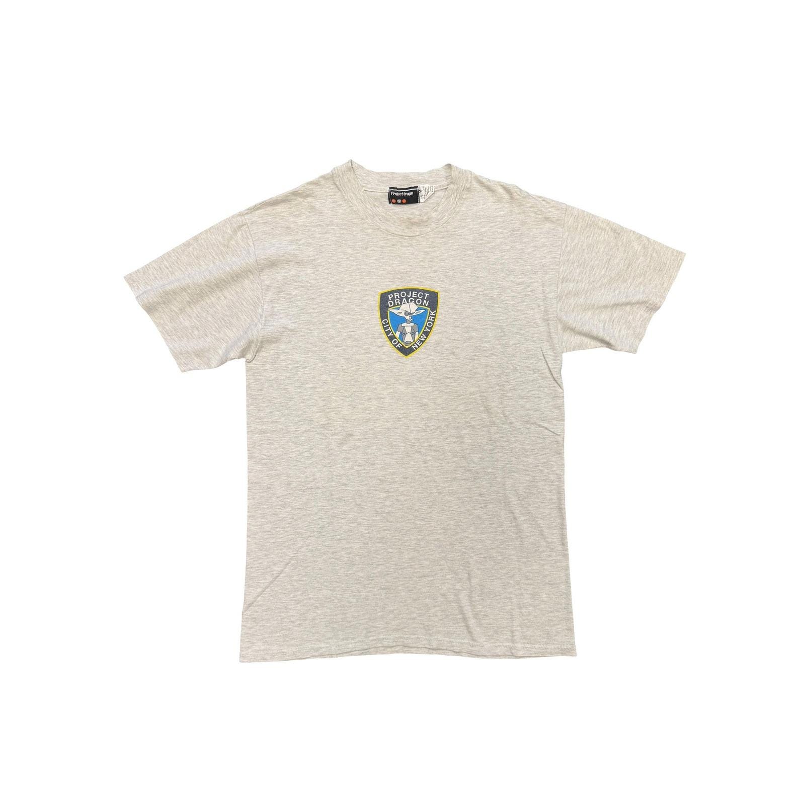 トップス Project Dragon tee gray T Shirt Vintage Project Dragon - Etsy