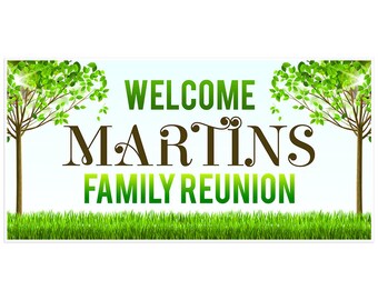 Decorations Party Supplies Welcome To Family Reunion Banner Yard