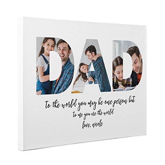 father's day canvas prints