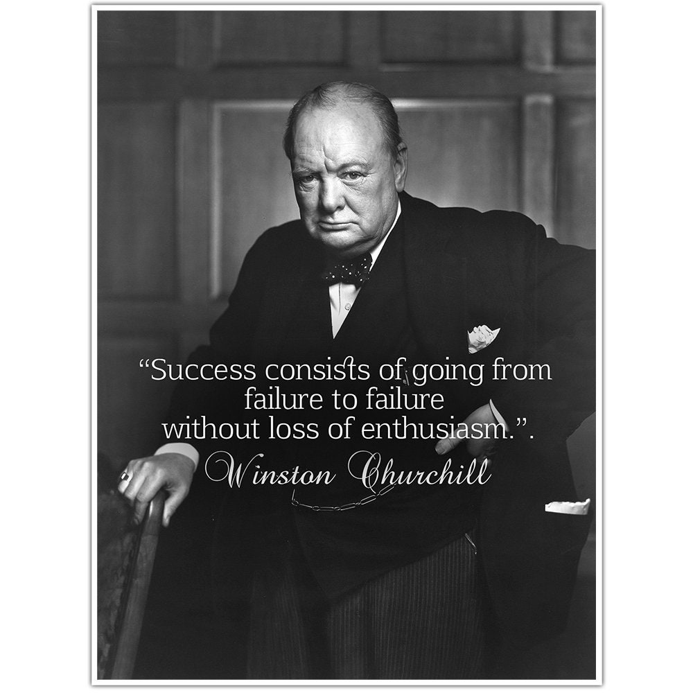 64 Winston Churchill Citation CitezFrais