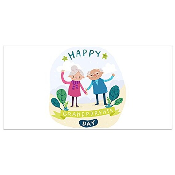 Celebrating Happy Grandparents Day Banner Etsy