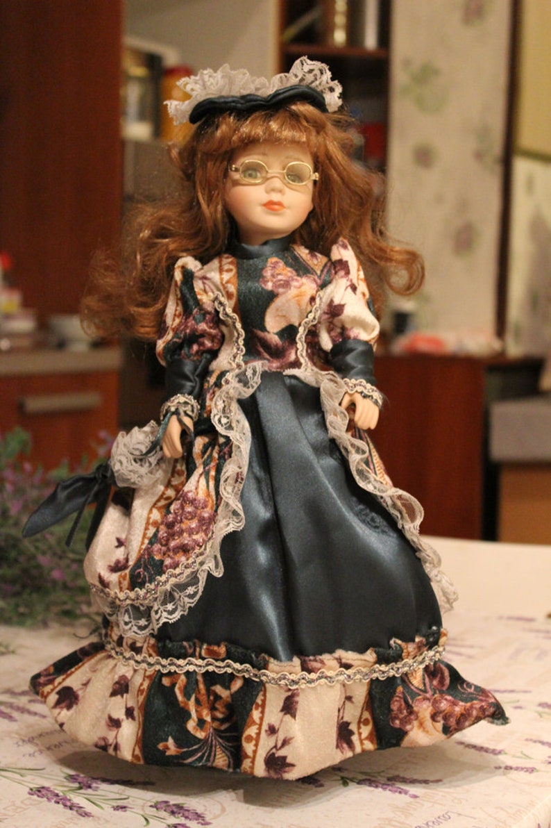 Gift for girl. Big beautiful clearn vintage doll 1980s image 2