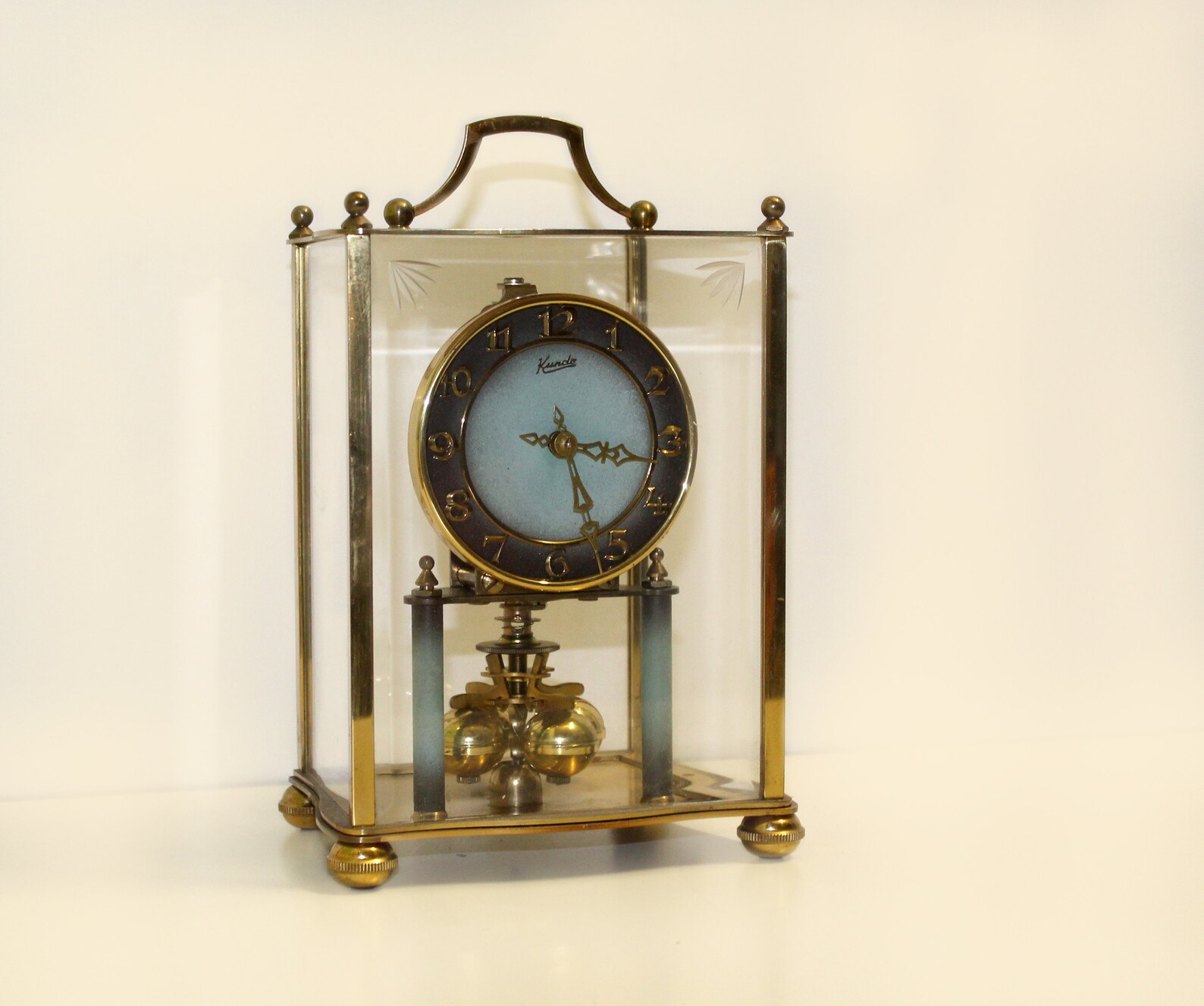 Well Working Kundo 400 Day Clock Mantel Clock From 1953 Etsy