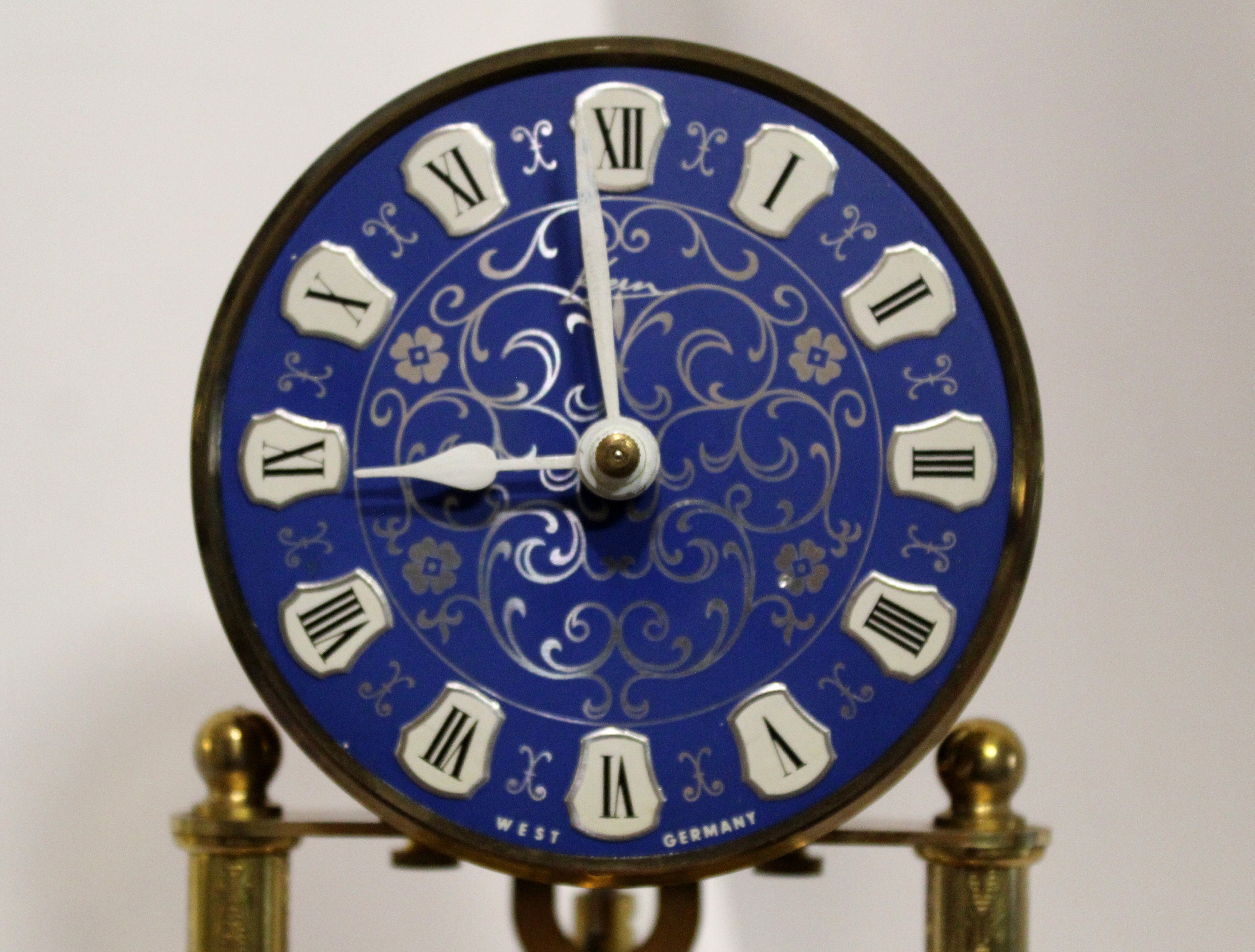 KERN ケルン 400日巻高級置時計 西ドイツ製 元箱付き W-GERMANY KERN ケルン 400日巻高級置時計 西ドイツ製 元箱付き W-GERMANY