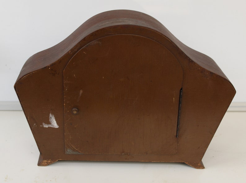 Vintage English Art Deco Mantel Clock Musical Westminste Etsy