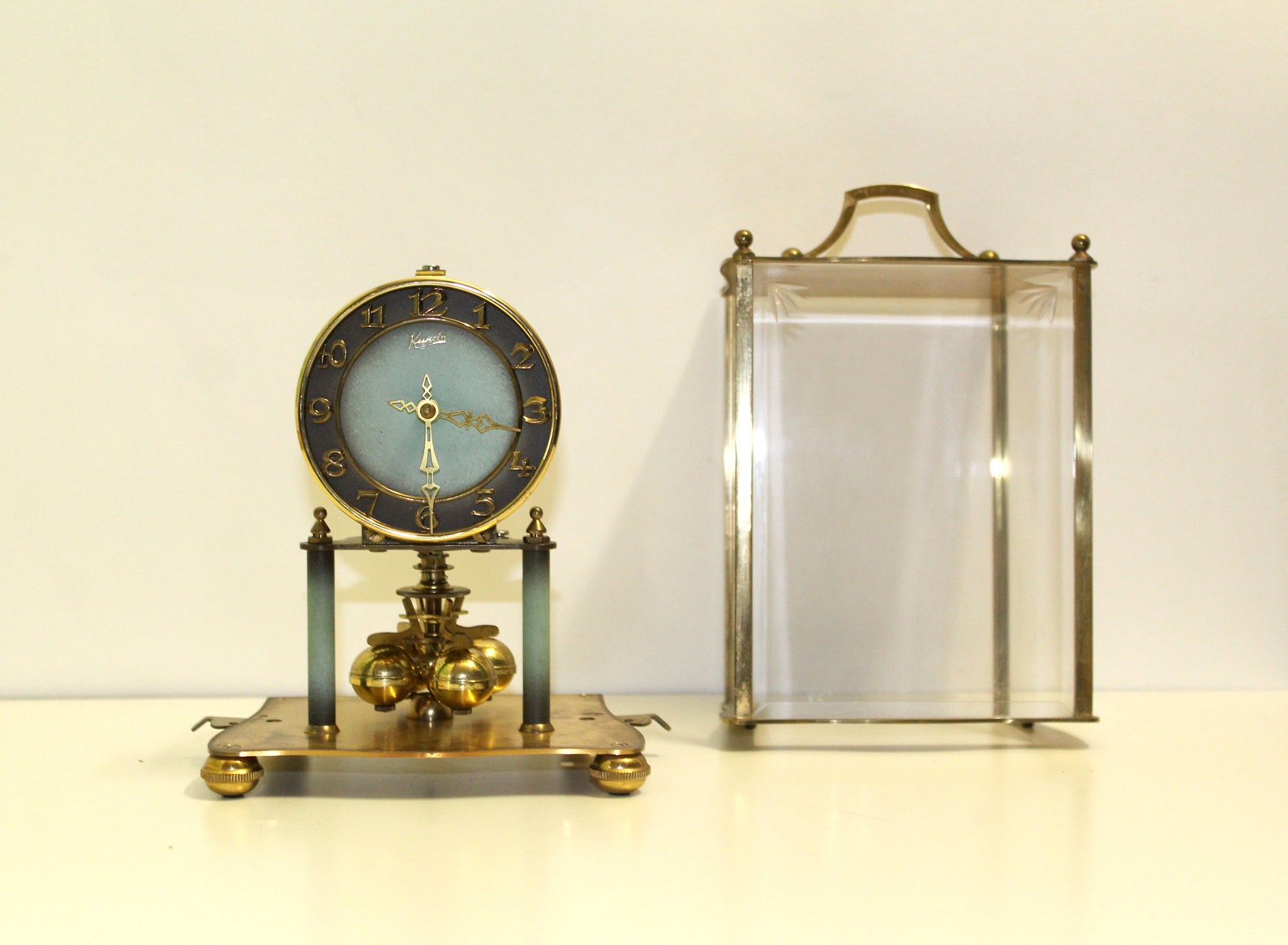 Well Working Kundo 400 Day Clock Mantel Clock From 1953 Etsy
