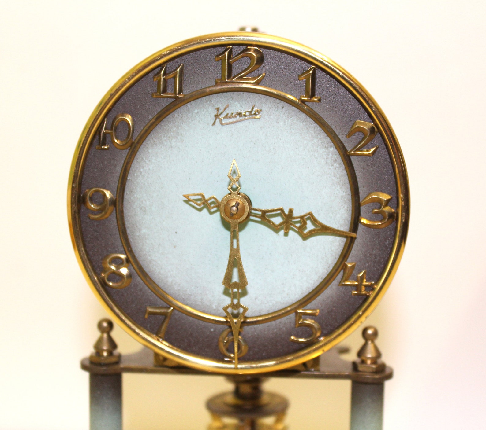 Well Working Kundo 400 Day Clock Mantel Clock From 1953 Etsy