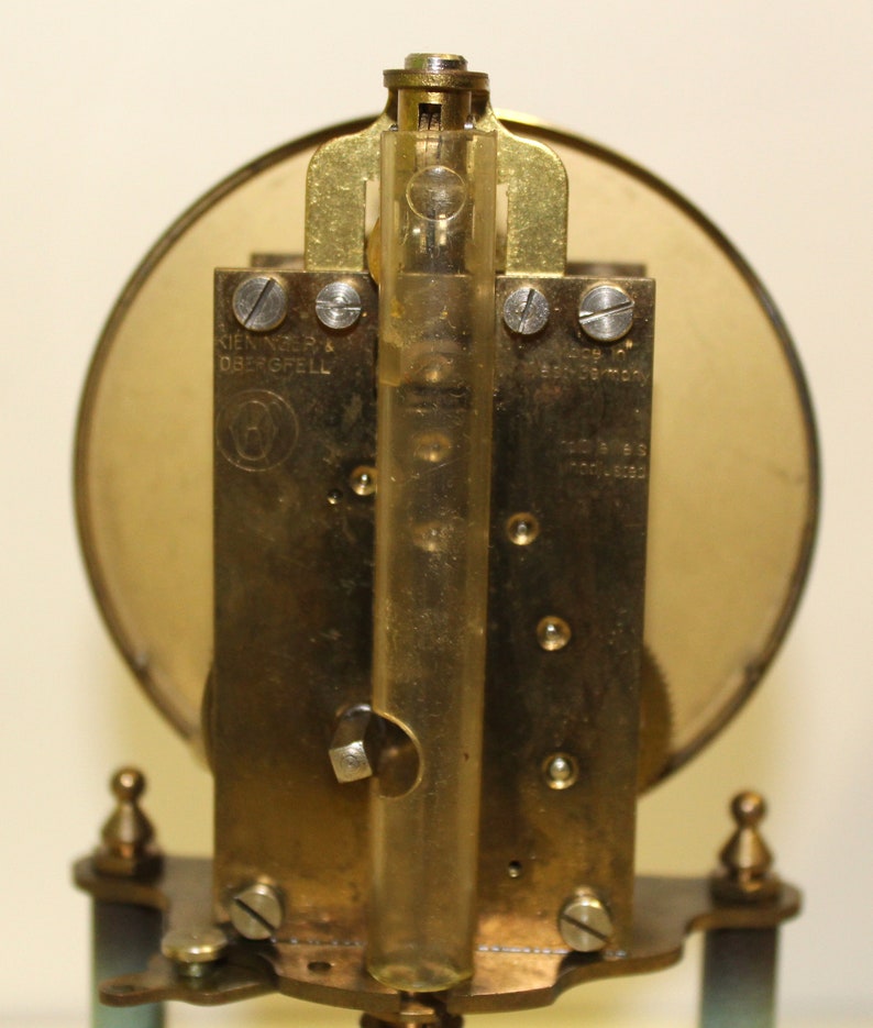 Well Working Kundo 400 Day Clock Mantel Clock From 1953 Etsy