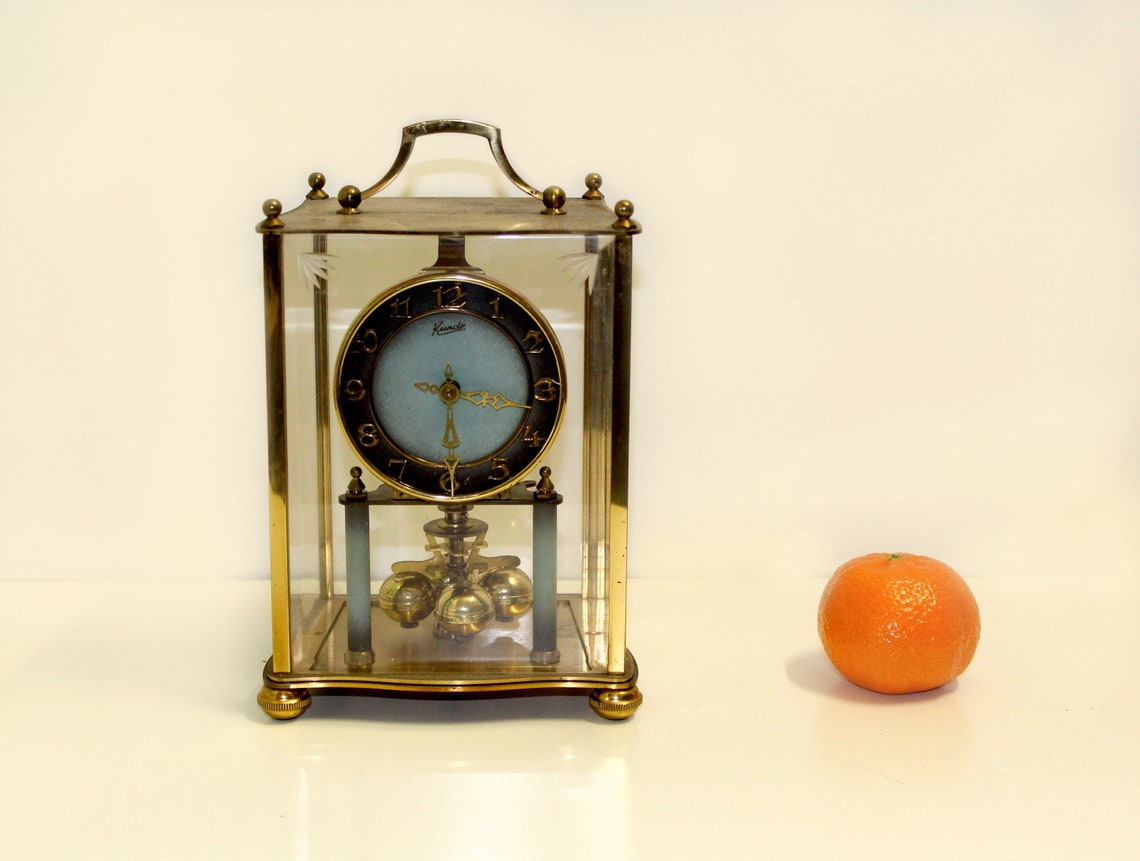 Well Working Kundo 400 Day Clock Mantel Clock From 1953 Etsy