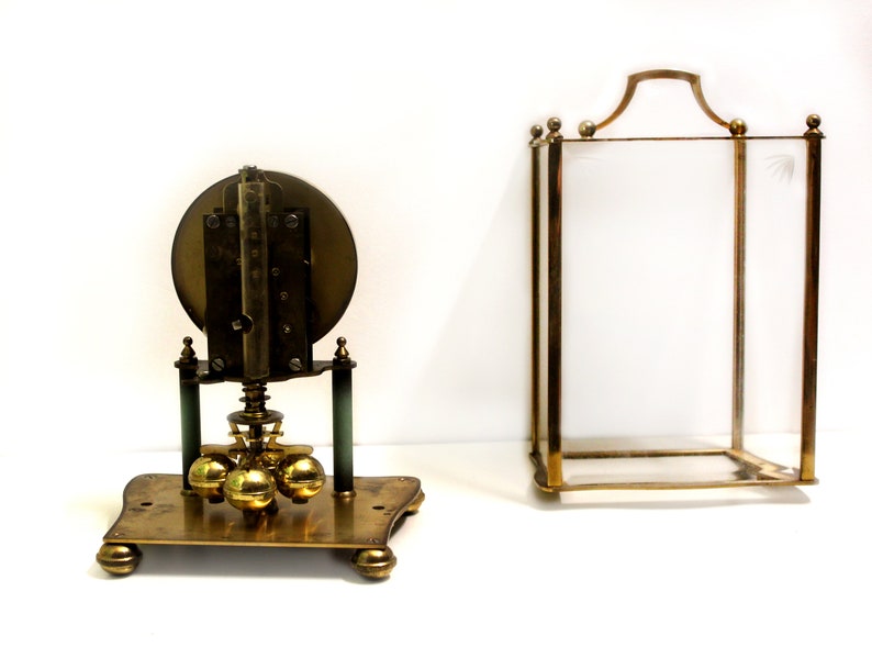 Well Working Kundo 400 Day Clock Mantel Clock From 1953 Etsy