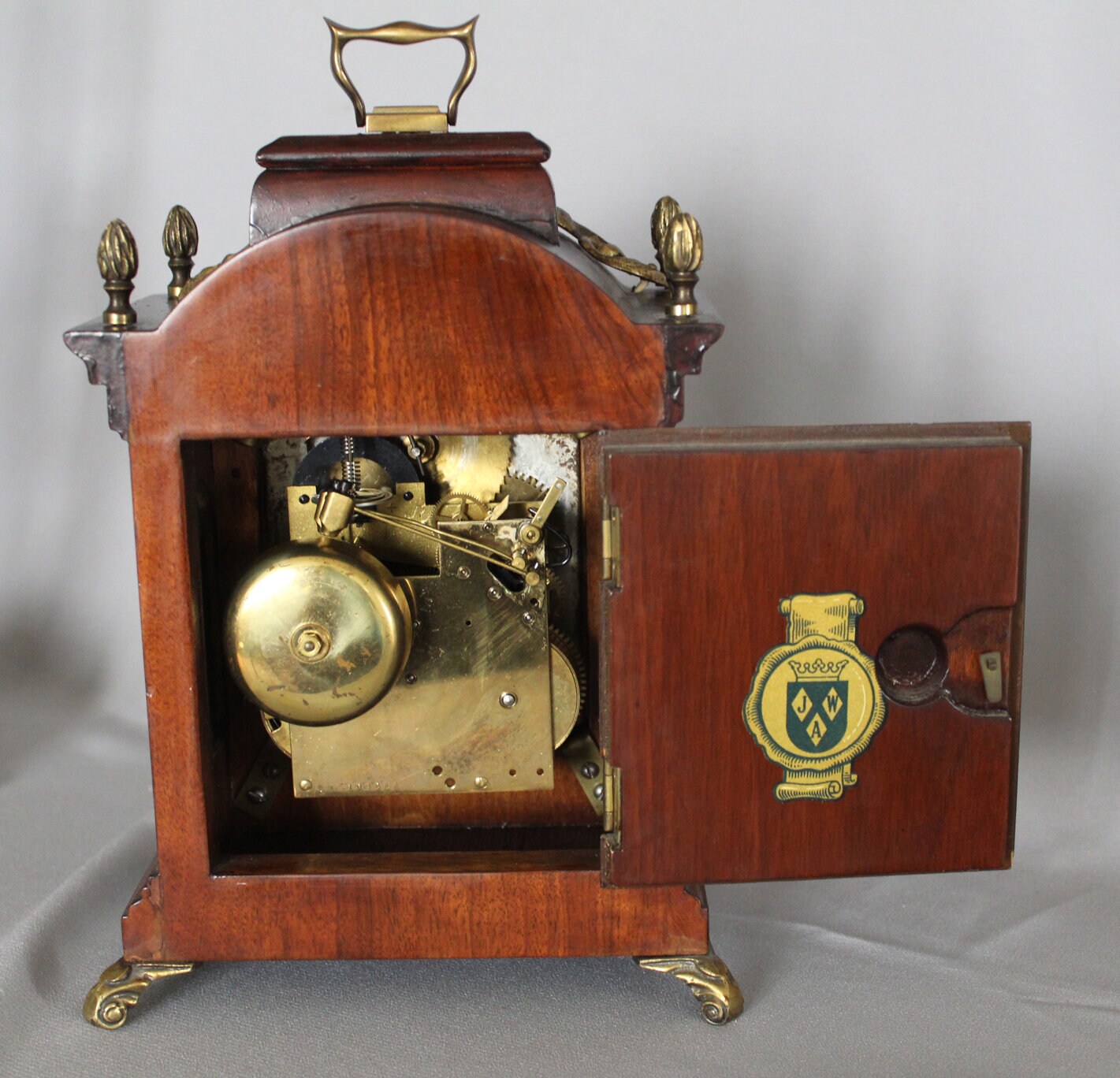 Vintage Mantel Clock Moonphase WARMINK John Thomas London - Etsy