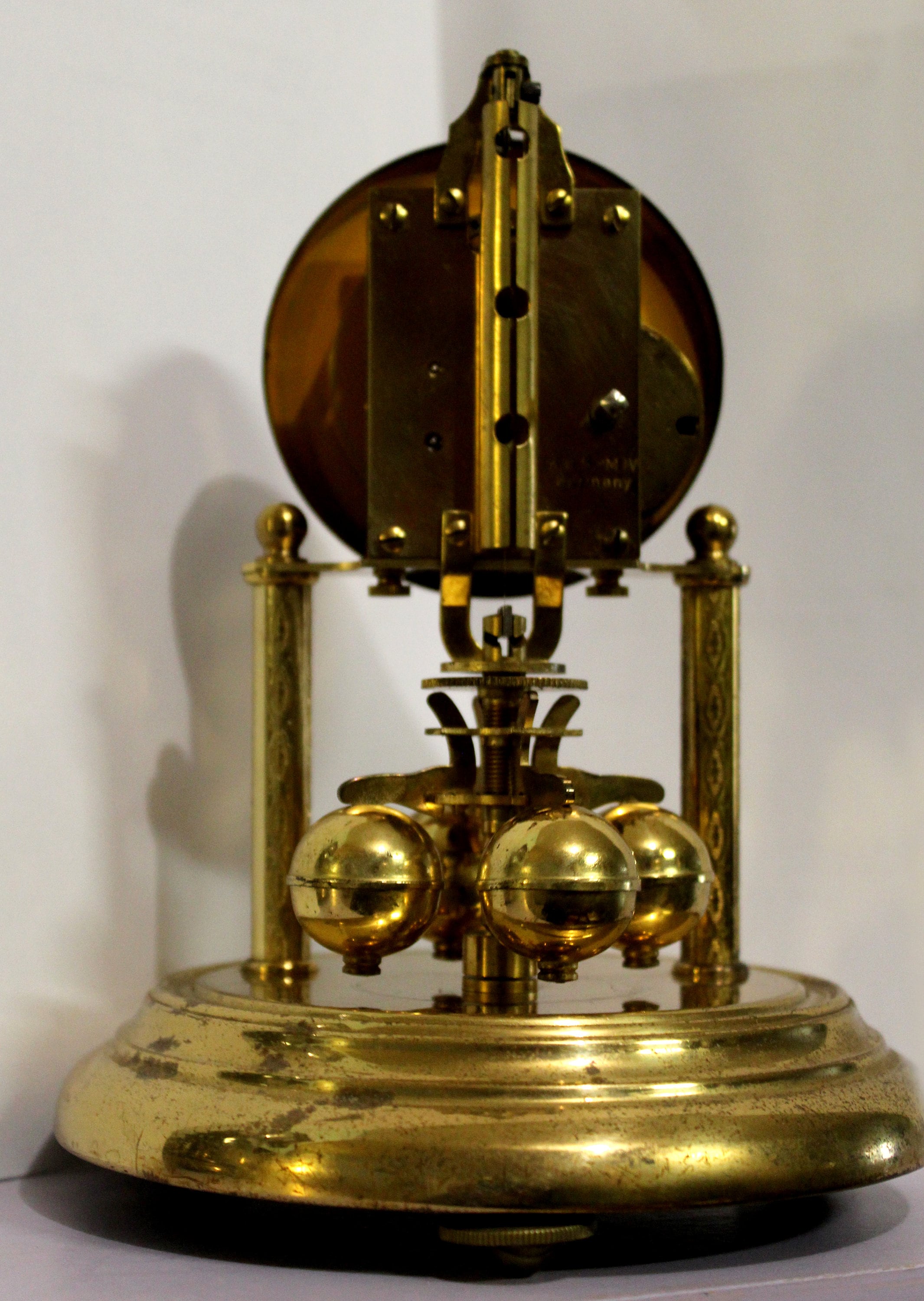 KERN ケルン 400日巻高級置時計 西ドイツ製 元箱付き W-GERMANY KERN