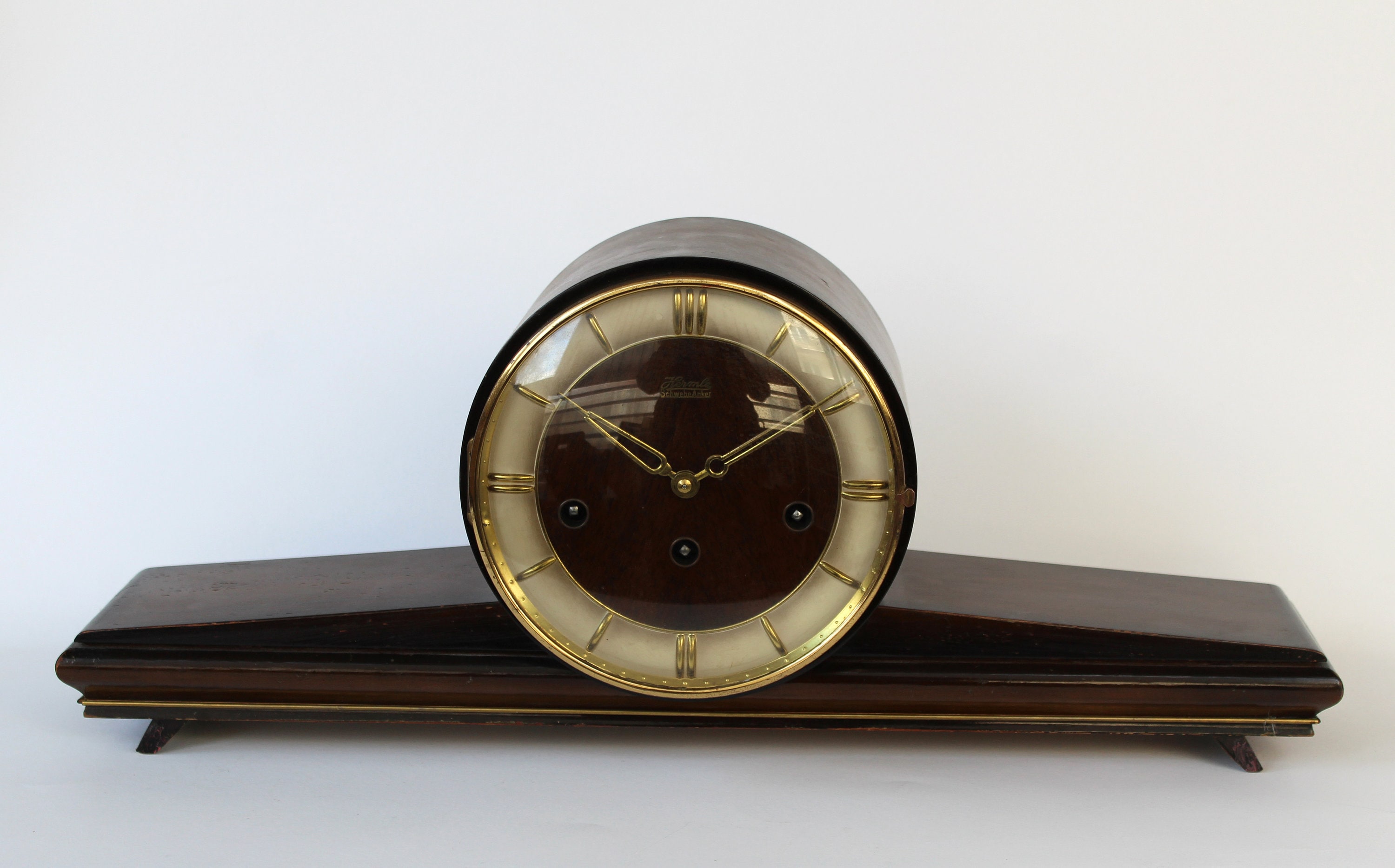 Hermle Schwebe Anker Chimes Westminster Mantel Clock 1950s 1960s Etsy