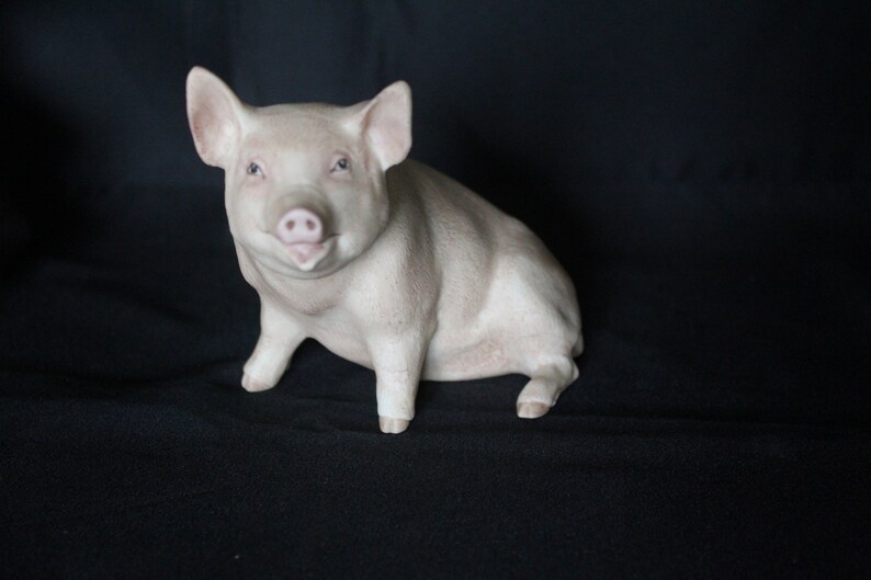 Pig figurine lovely cool animal decoration by Leonardo image 0