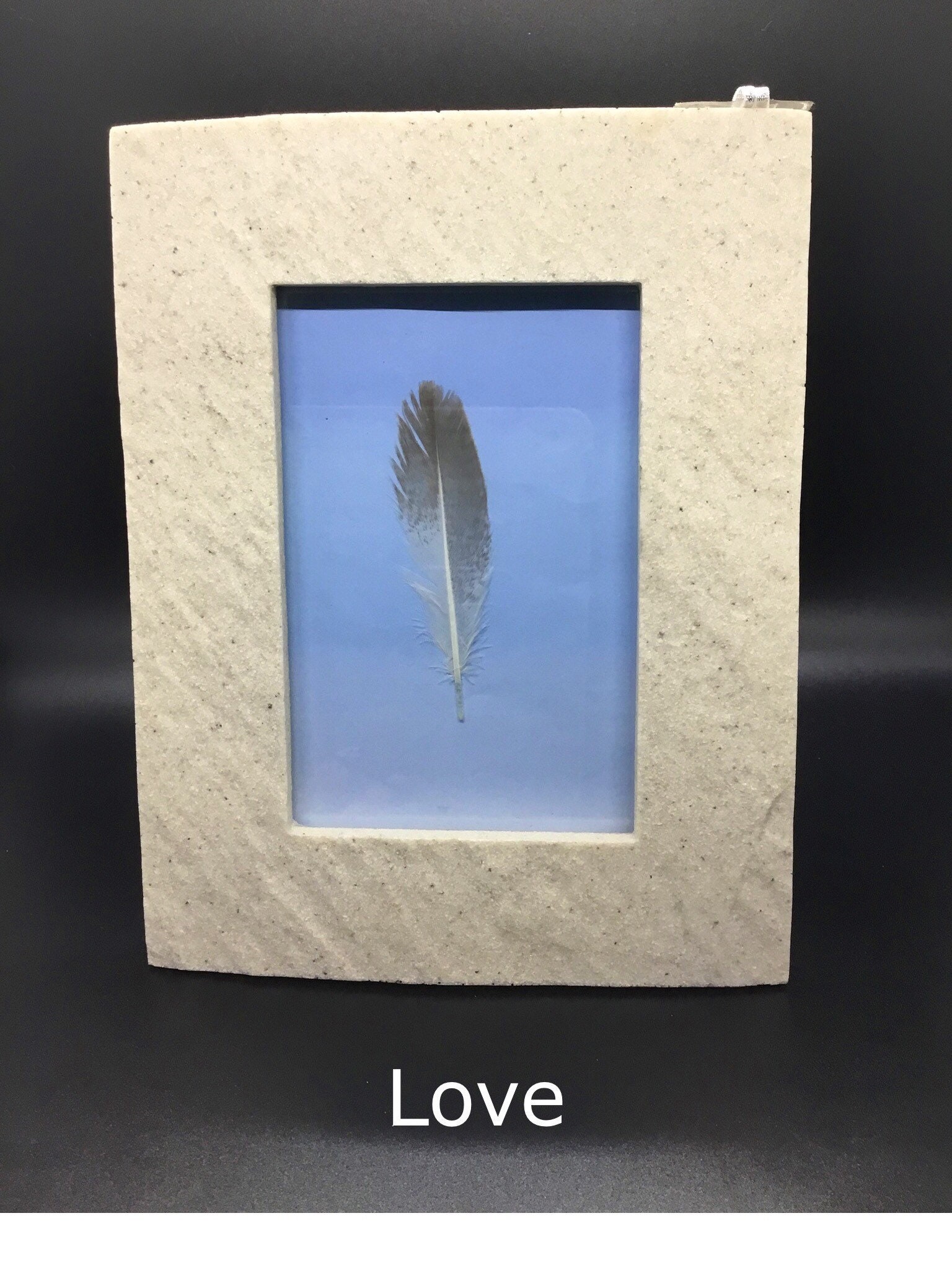 Framed Feather Real Feather Art Real Feathers Coastal Decor Etsy