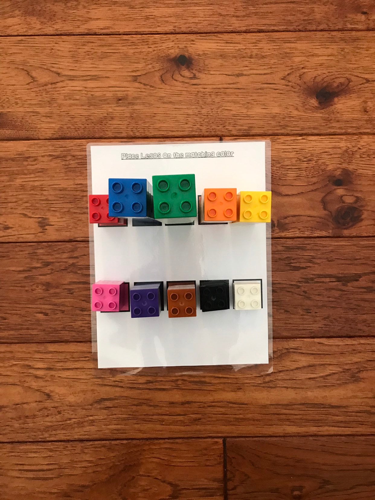 Lego Color Matching Learning Mats - Etsy España