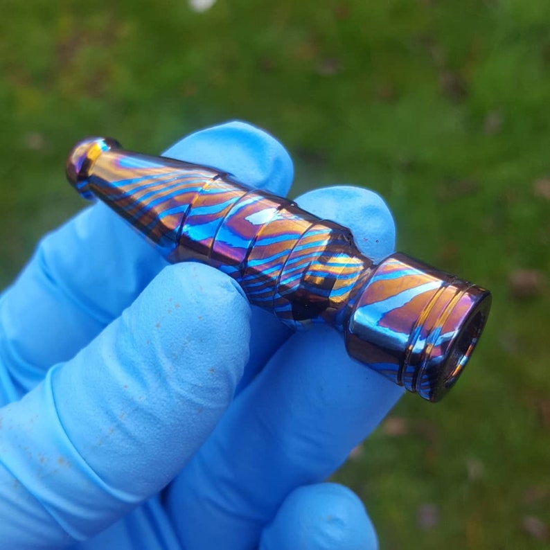 Titanium Damascus rod 3 alloy 1.259 32mm Diameter x Etsy