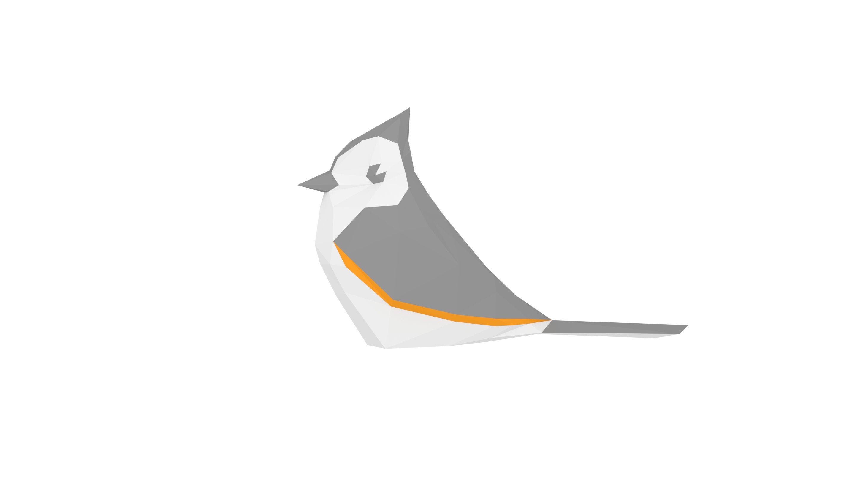 Papercraft Bird Template Papercraft Bird Template