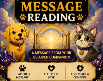 Same Hour | Rainbow Bridge Message Reading | Pet Psychic Reading | Animal Communicator | Pet Loss Support