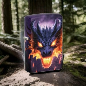 Zippo Glowing Dragon Design 46251