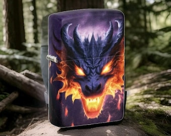 Zippo Diseño Dragón Brillante 46251