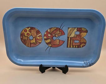 OCB Patchwork Metal Rolling Tray - Sean Dietrich Limited Edition
