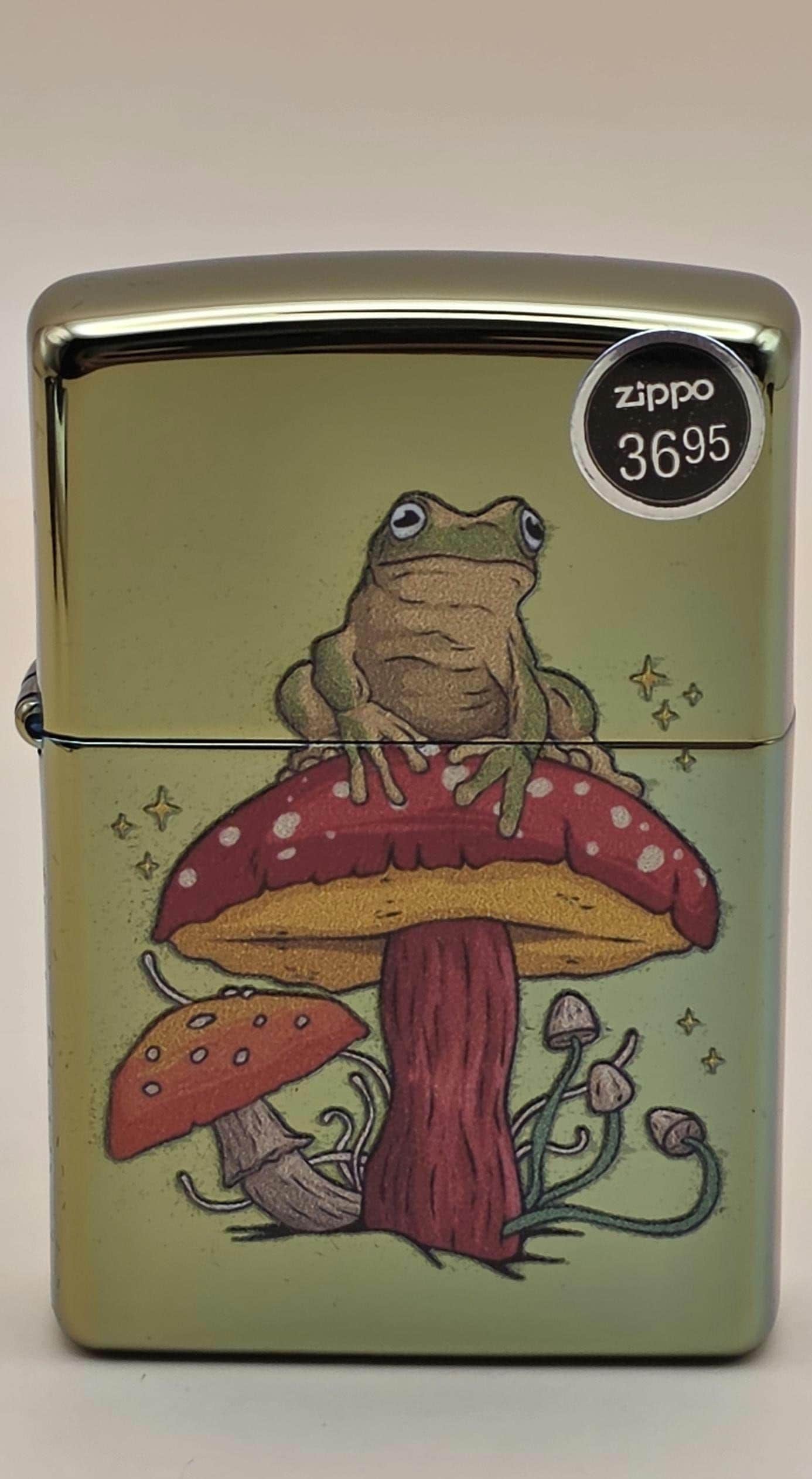 Zippo Mystical Frog Design Windproof Lighter 48973 New in Box - Etsy