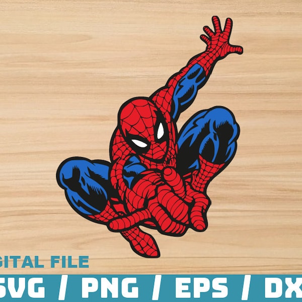 Spiderman svg, Comics svg, Spider-Man svg Spider Man svg Spidey svg Layered svg Cut File clipart Cricut svg png