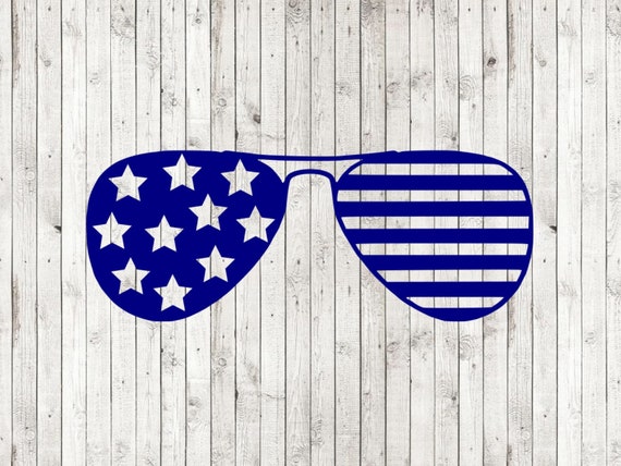 Download Star And Stripes Sunglasses Svg 4th Of July Svg July 4th Etsy