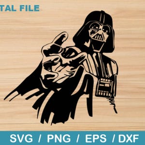 Darth Vader Force Choking - Star Wars - Digital Download, Instant Download, svg, dxf, eps & png files included!