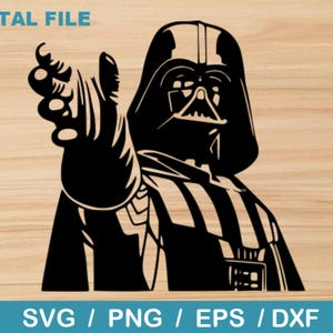 Darth Vader Force Choking - Star Wars - Digital Download, Instant Download, svg, dxf, eps & png files included!