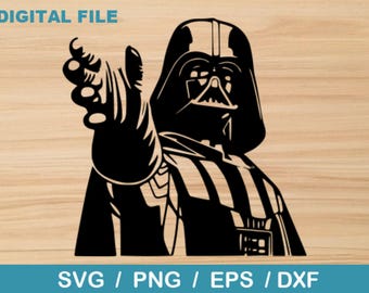 Darth Vader Force Choking - Star Wars - Digital Download, Instant Download, svg, dxf, eps & png files included!