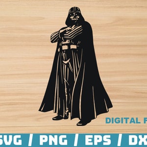 Darth Vader - Star Wars - Digital Download, Instant Download, svg, dxf, eps & png files included!