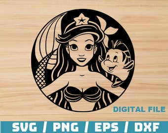 Little Mermaid , little mermaid svg , little mermaid silhouette ,little mermaid png, Ariel svg, Ariel png , Ariel svg bundle , Ariel
