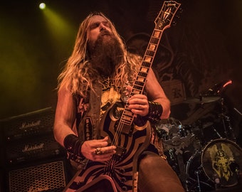 Zakk Wylde / Black Label Society - Photo Print #7 - Guitar Legend - *Free Postage to the UK*