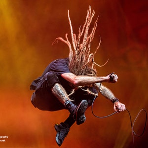 Lamb of God / Randy Blythe - Photo Print #1 - Heavy Metal Legend - *Free Postage to the UK*