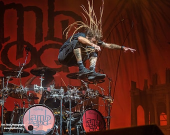 Lamb of God / Randy Blythe - Photo Print #2 - Heavy Metal Legend - *Free Postage to the UK*